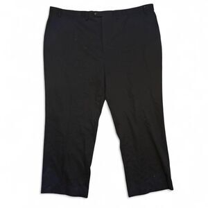 Ralph Lauren Black 100% Wool Dress Pants Men’s 56W x 31.75L Slacks blue label